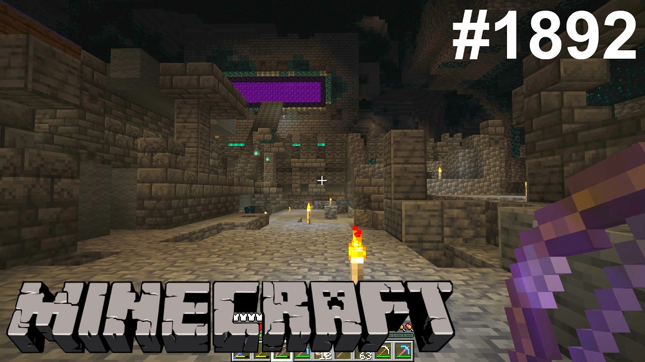 Minecraft (Deutsch) - #1892 - 😹Mal wieder den Warden ärgern! 😹 Und er ist RICHTIG sauer!😹