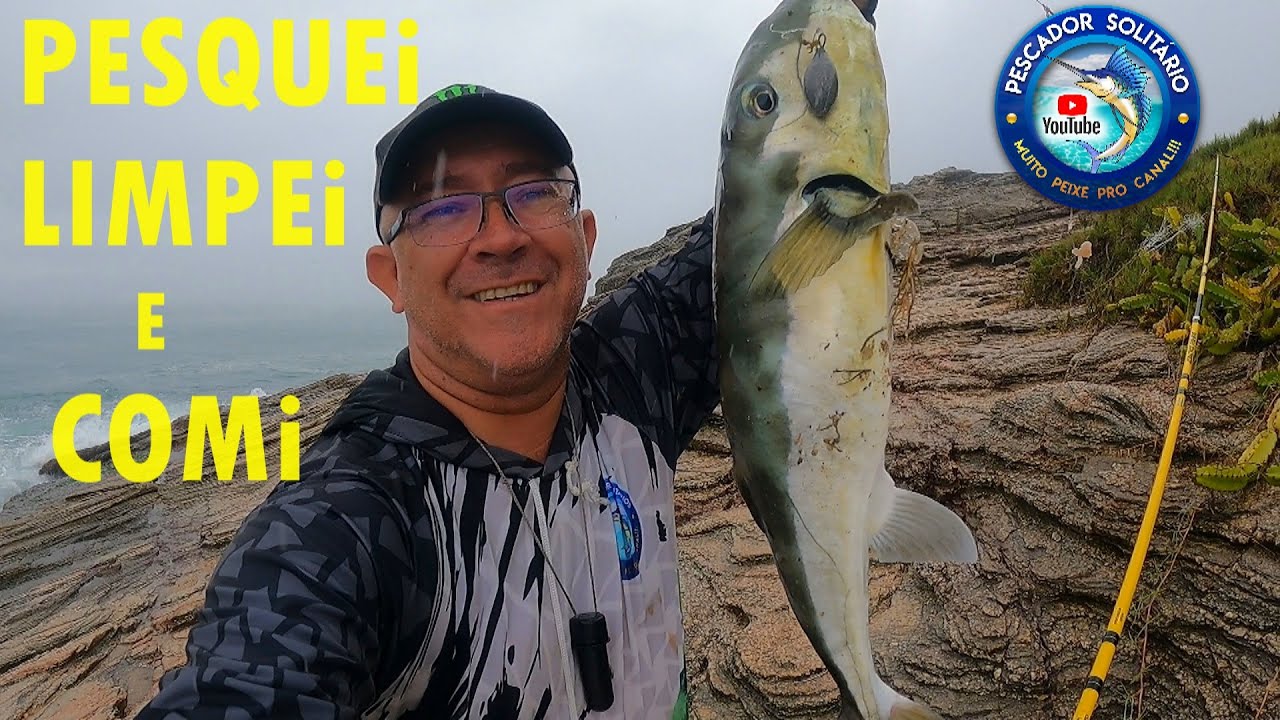 PESQUEI, LIMPEI e COMI, COMO LIMPAR, PREPARAR e COMER o BAIACU ARARA VENENOSO na BRASA, CHURRASCO