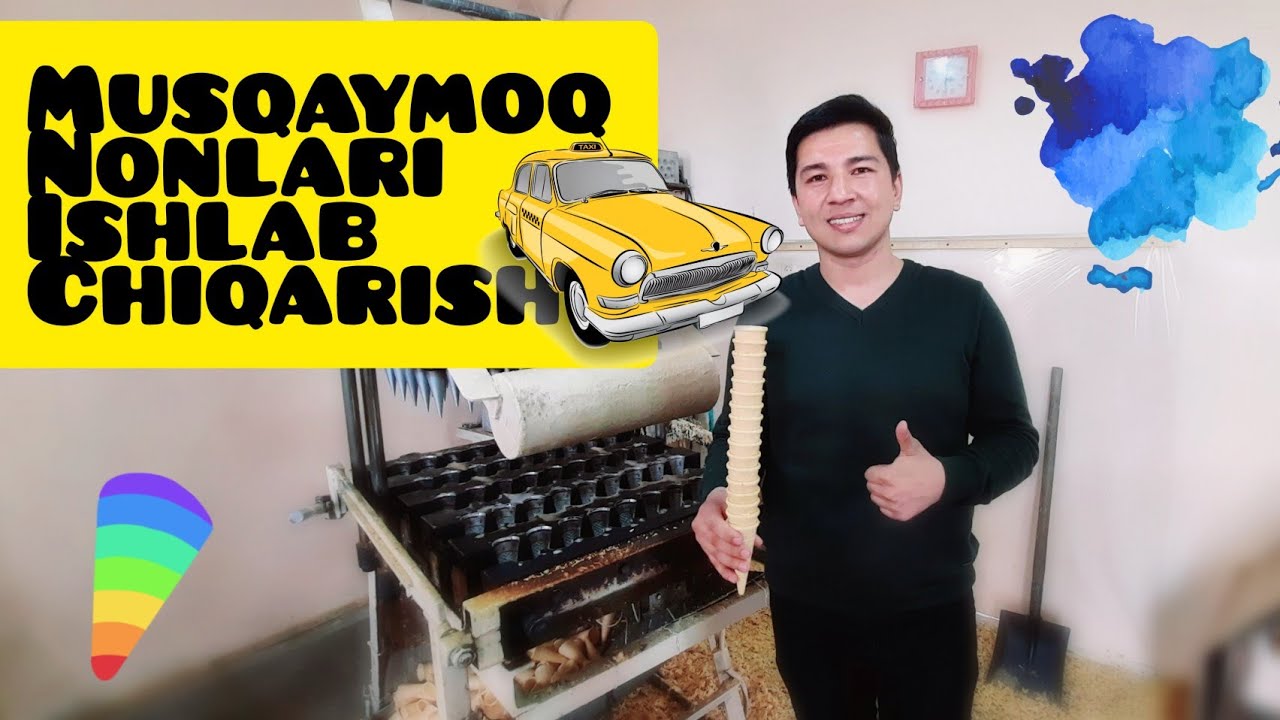 Muzqaymoq uchun Nonlar ishlab chiqarish biznesi oyiga 1000$ daromad