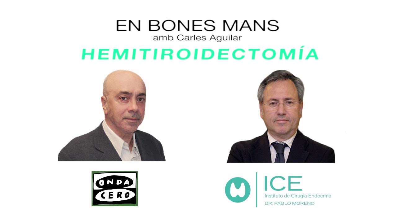 ¿En qué consiste una hemitiroidectomía? _ EN BONES MANS