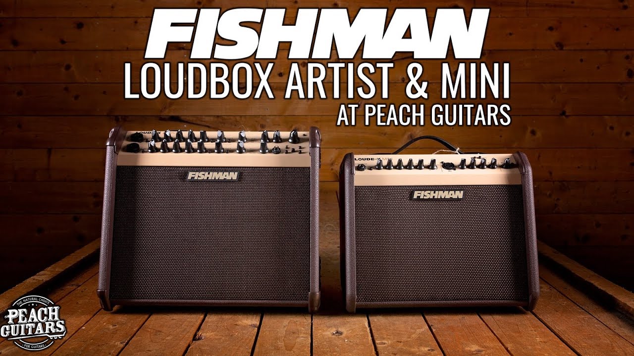 Fishman Loudbox Artist & Mini at Peach Guitars!