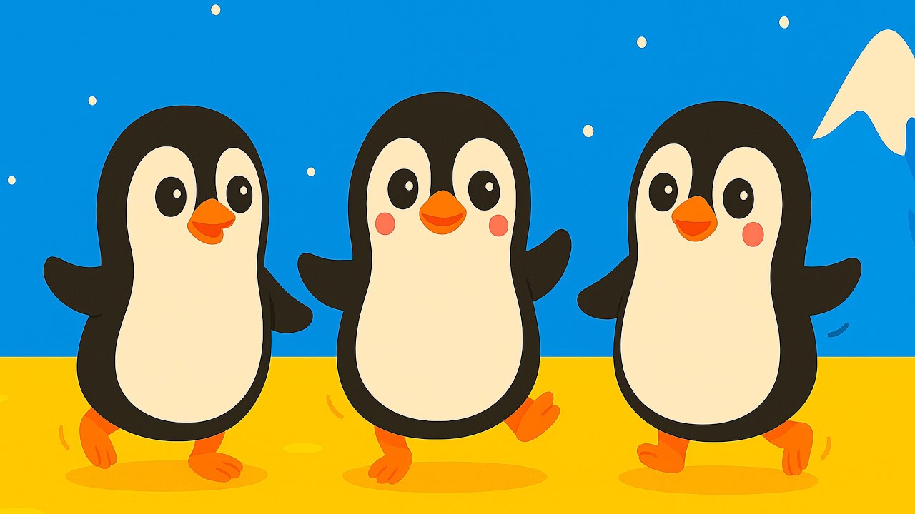 On Küçük Penguen - Eğlenceli Çocuk Şarkıları