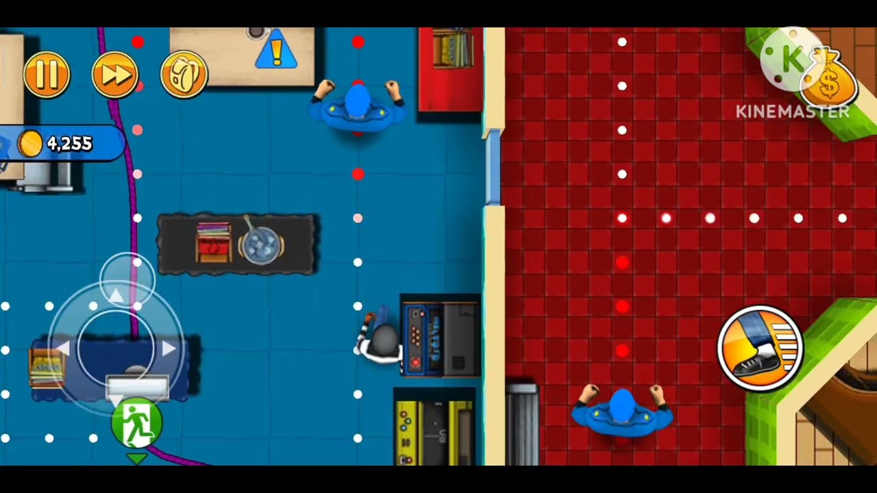 Robbery Bob Gameplay video chapter 4 complete 15 level s Bk Gaming