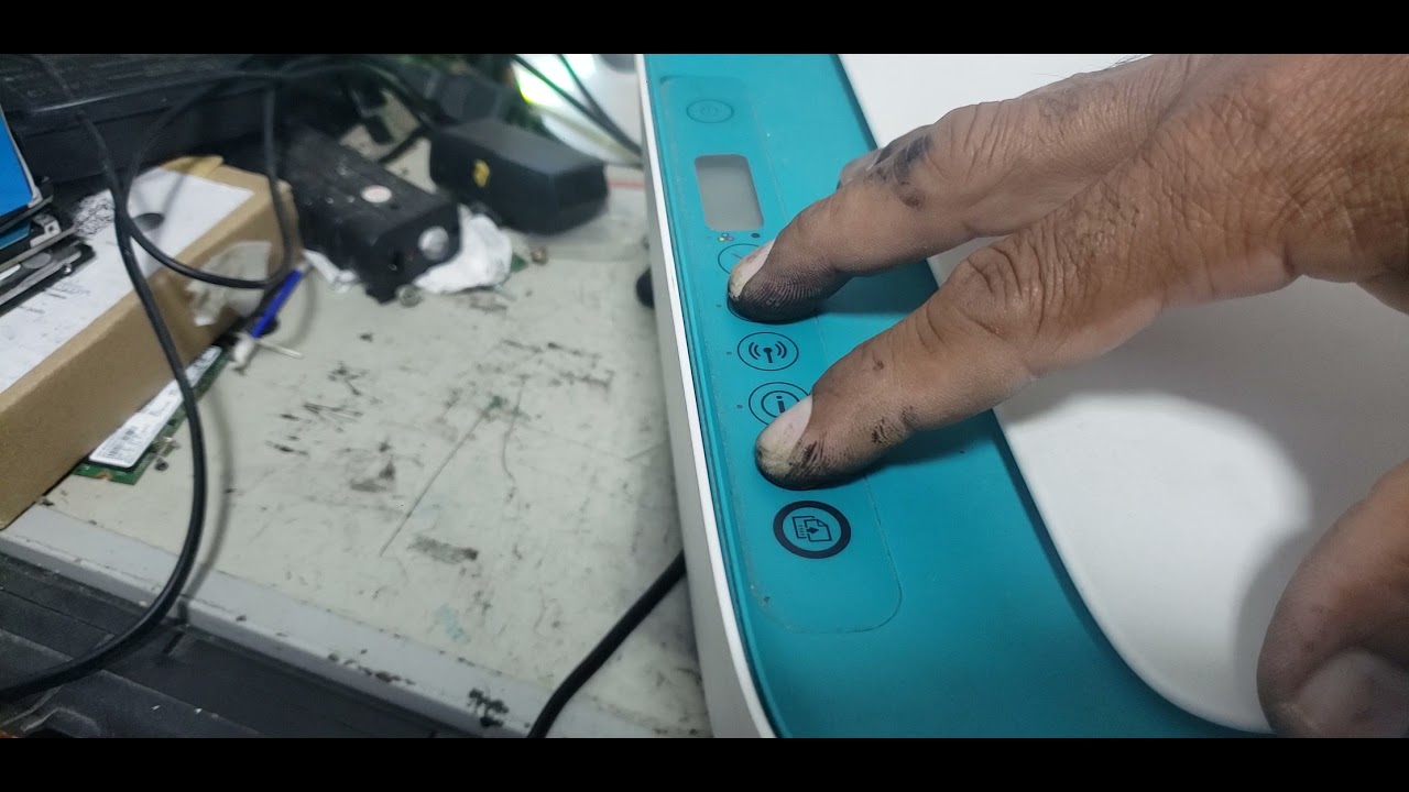 Como resetar impressora 🖨 🖨 🖨 HP 2676