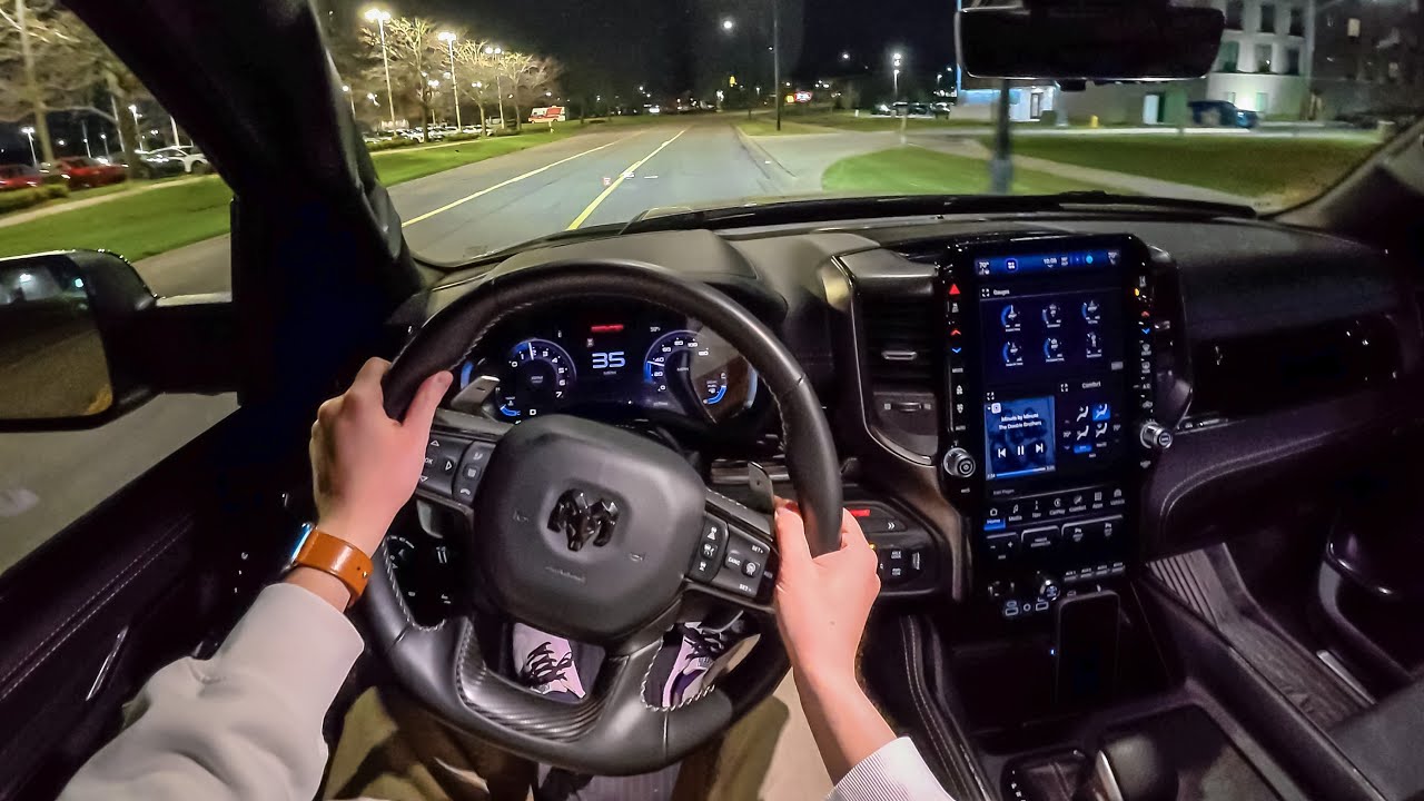 2025 Ram 1500 RHO - POV Night Drive (Binaural Audio)