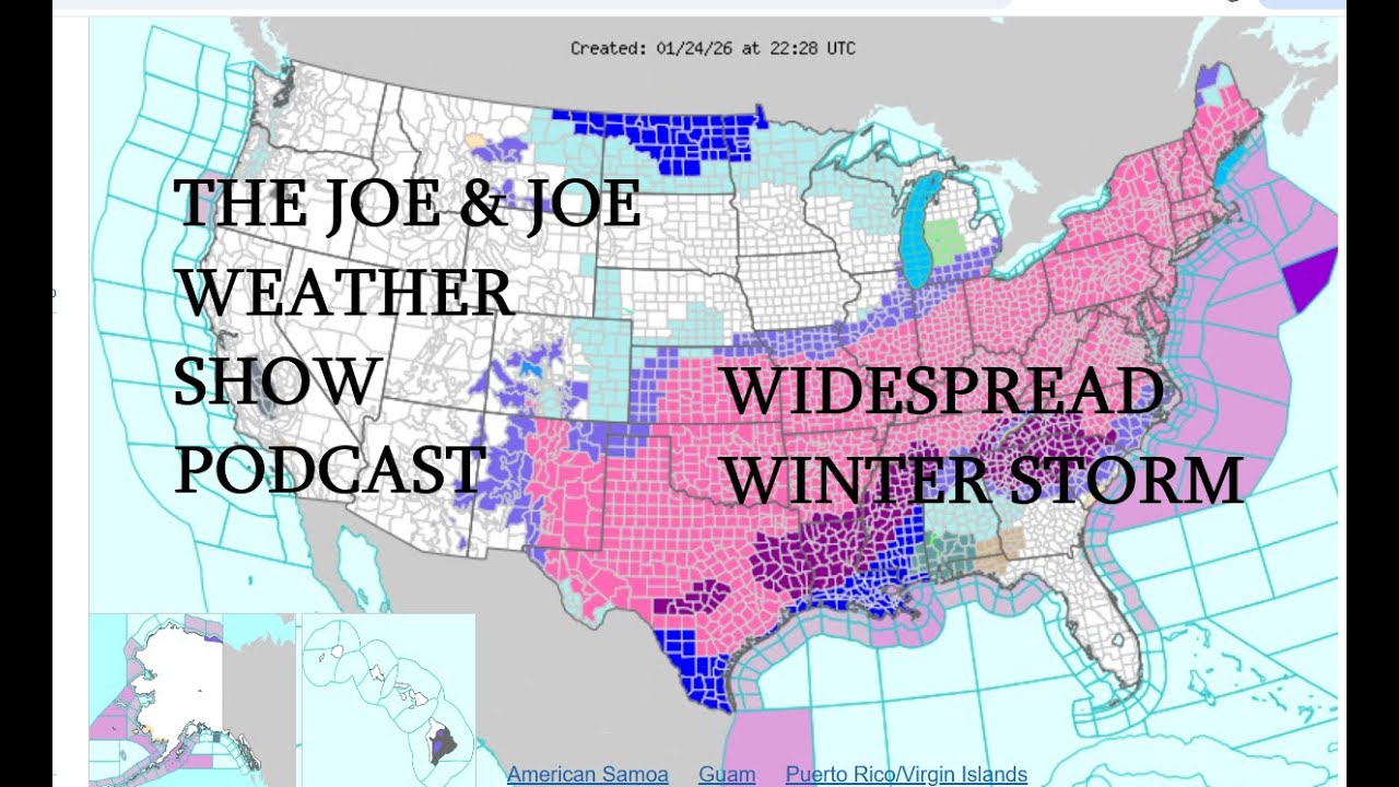 Major Winter Storm Southern Plains to Ohio Valley, Deep South to New England Special Coverage