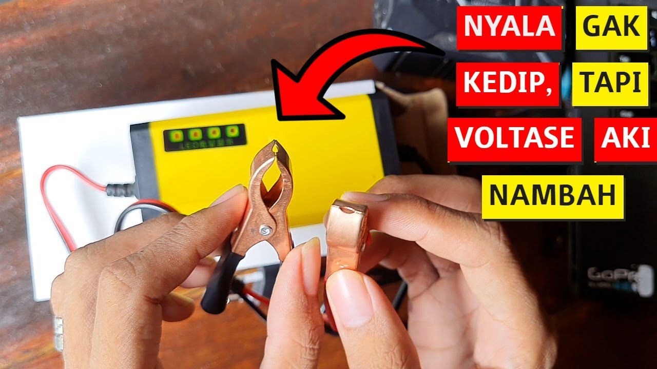 Review Charger Aki 12v 3A Portable Motor & Mobil