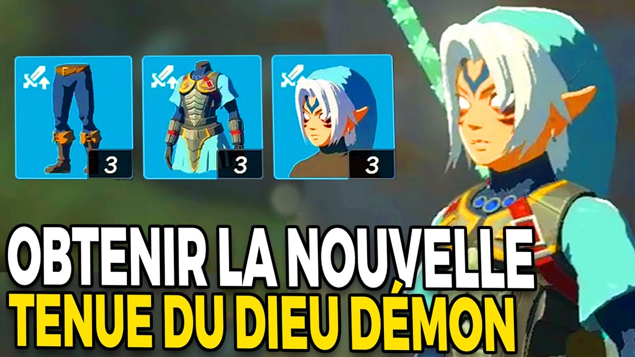 [TUTO] OBTENIR LA TENUE DU DIEU DÉMON FACILE (no DLC TEARS OF THE KINGDOM) ZELDA TOTK Bien Débuter