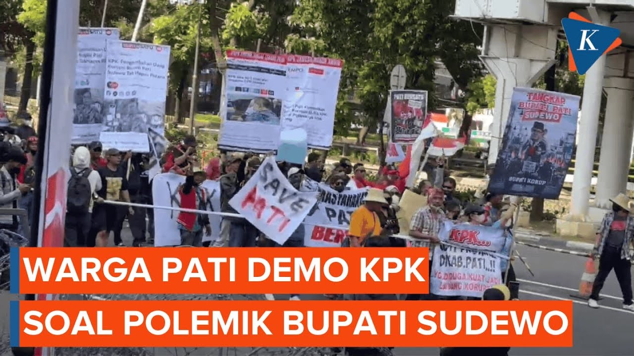 Warga Pati Demo di KPK, Desak Kasus Bupati Sudewo Diusut