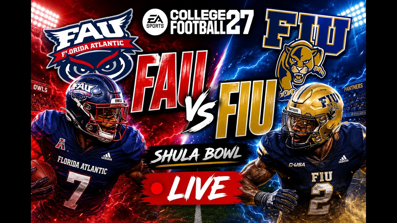 College Football 27 - Florida Atlantic vs Florida International