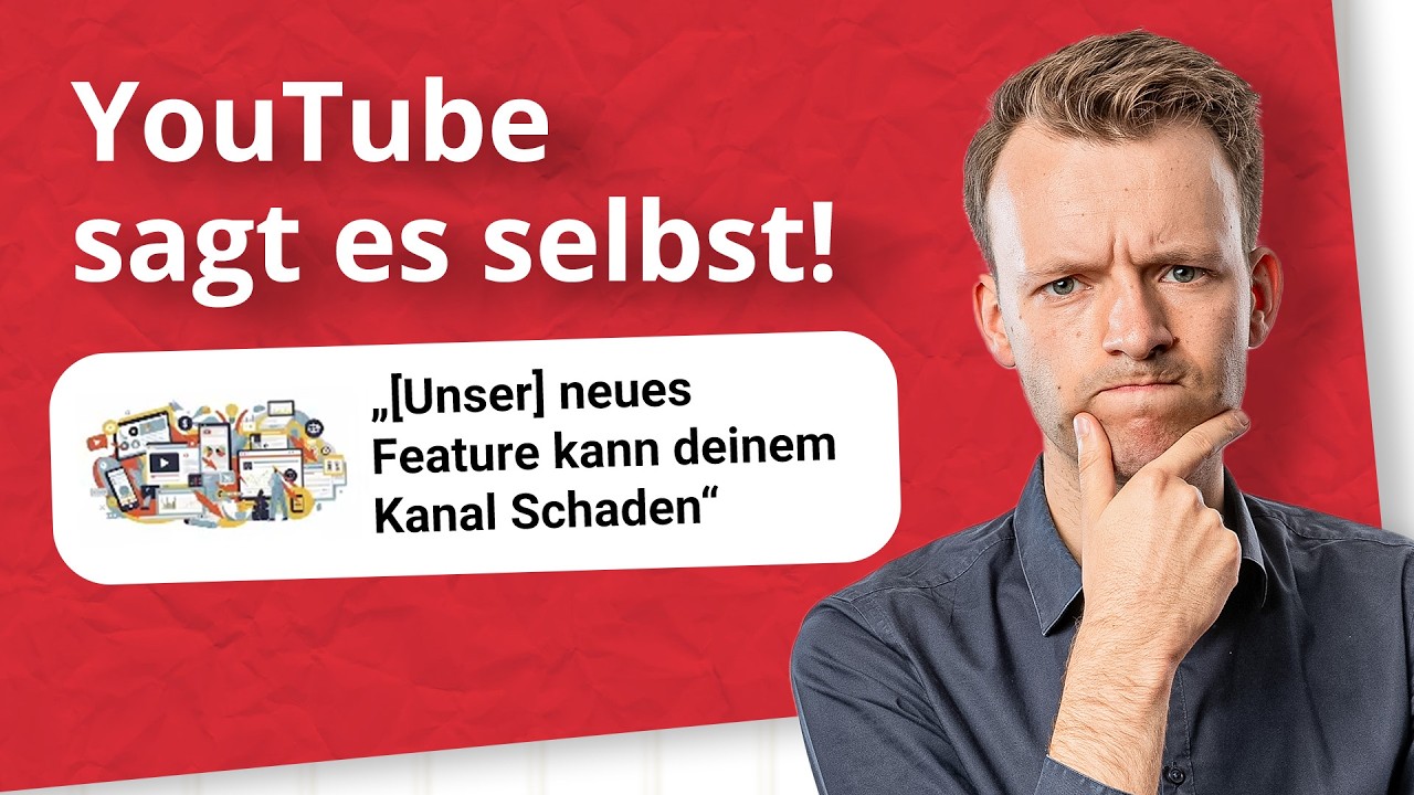 Wie YouTubes neues Feature deinem Kanal schaden kann
