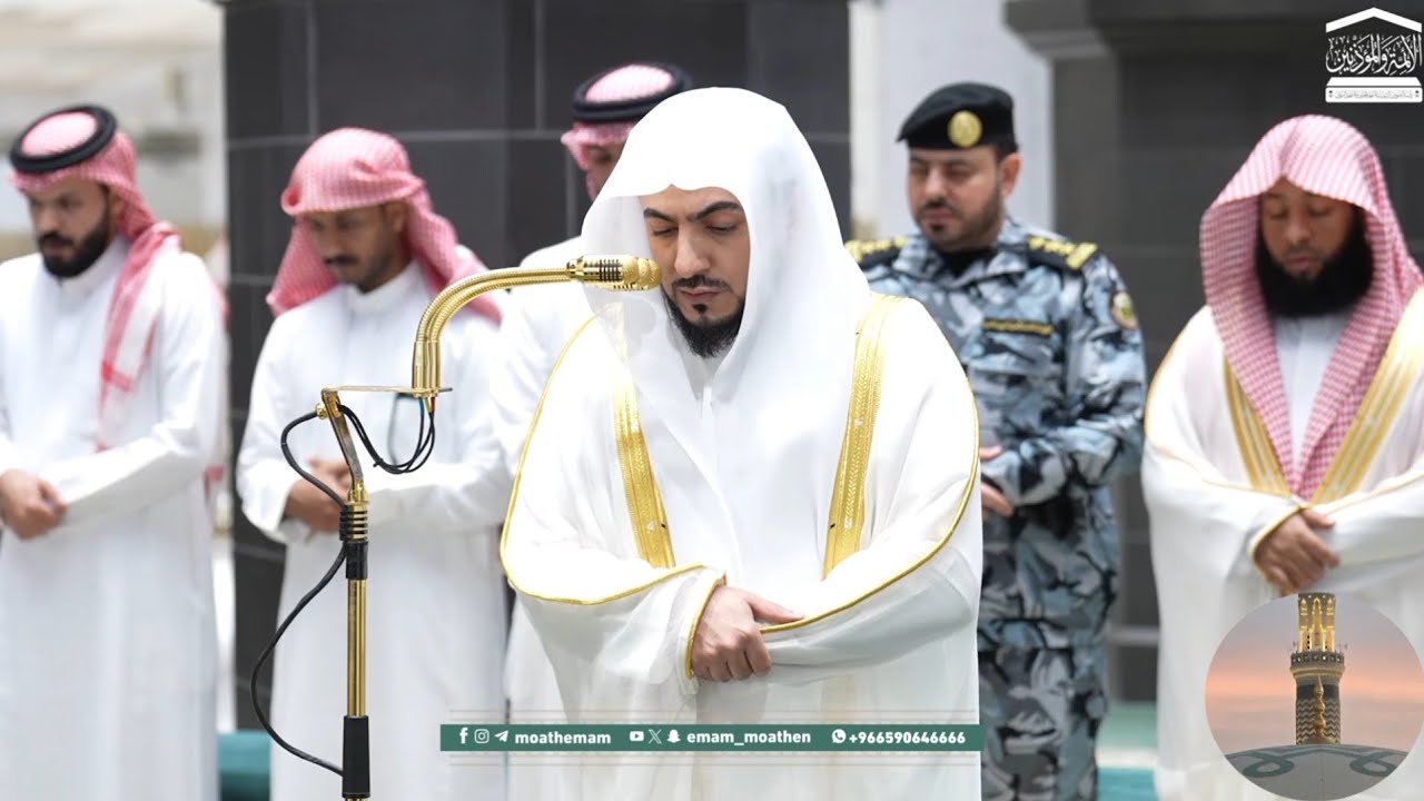 Sheikh Waleed Al-Shamsan leading Fajr Salah 4 Shabaan 1447