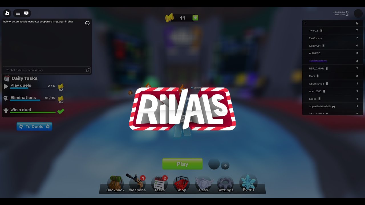 Rivals gameplay