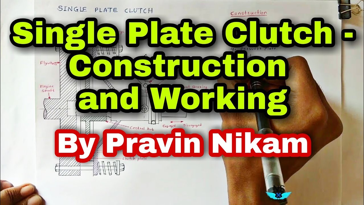Single Plate Clutch | Construction and Working