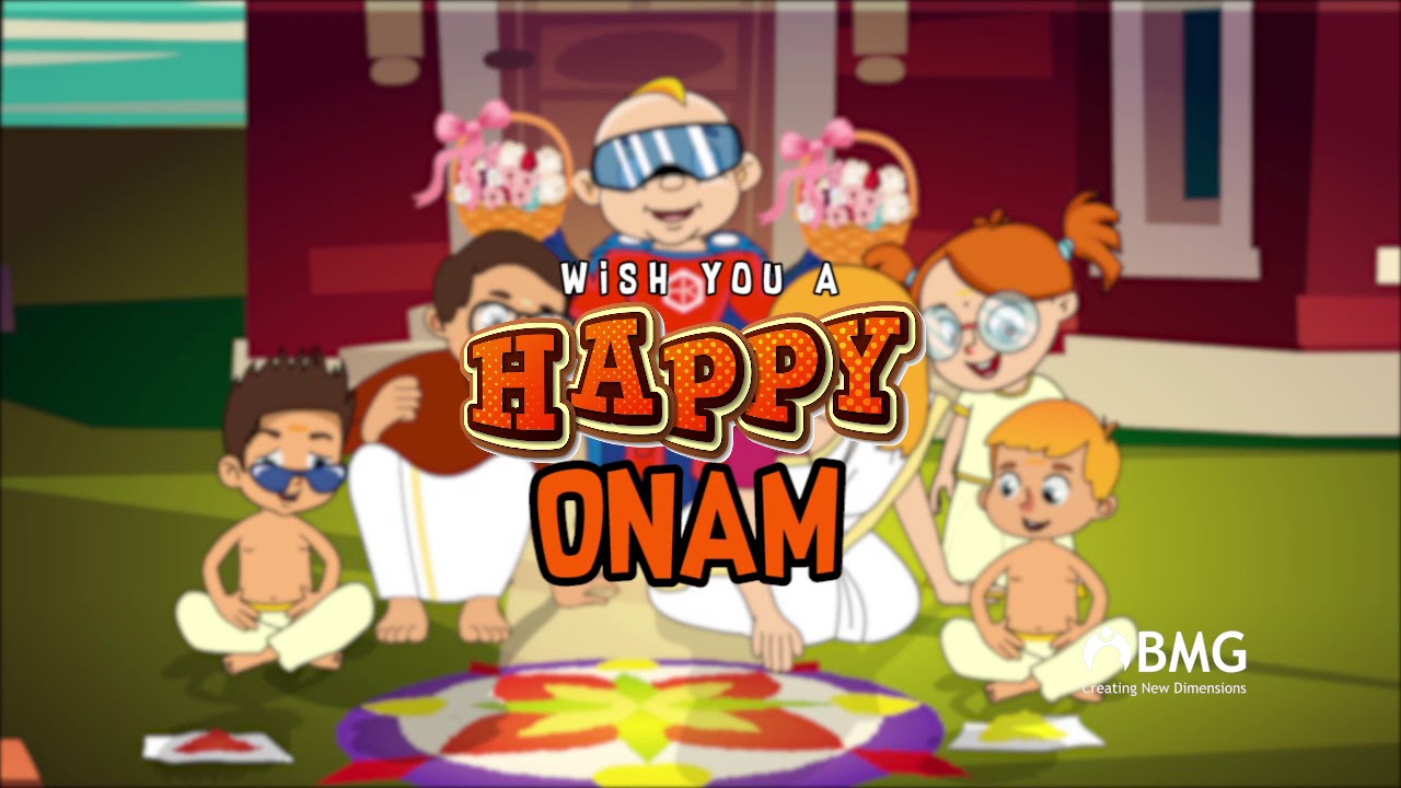 Happy Kid | Onam Wishes