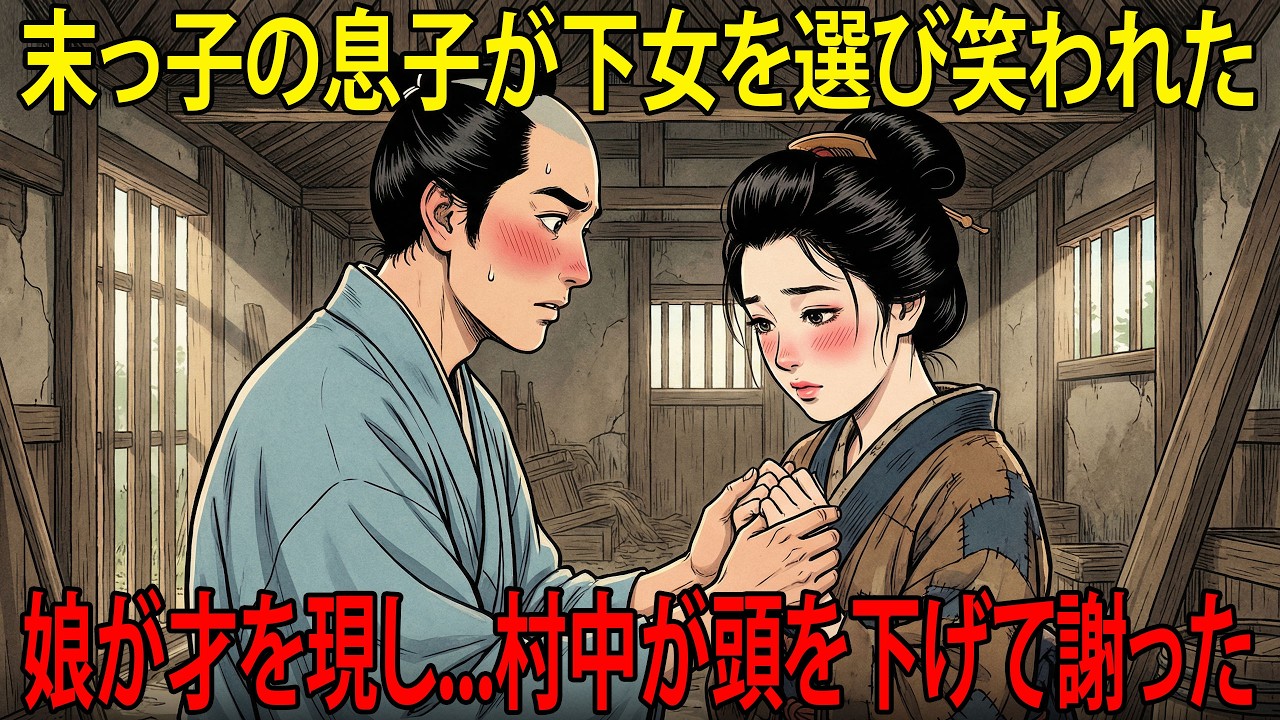 父が遺産を分けるとき、末の息子は女中一人と不良品の和紙十束を選び、皆に嘲笑された | 民話 | 野談 | 時代劇 | 昔話 | 説話 | オーディオブック | 伝説
