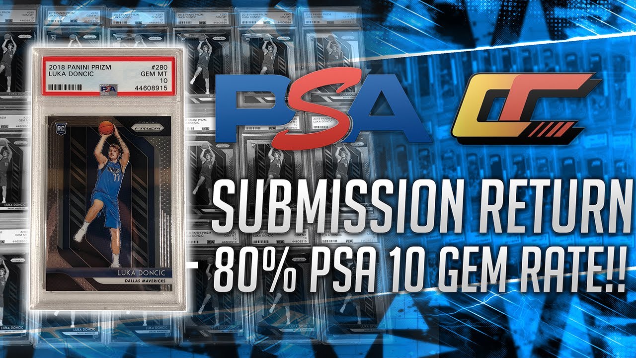 PSA Card Submission Return! Over 80% PSA 10 Gem Rate! Luka, Trae, & more!