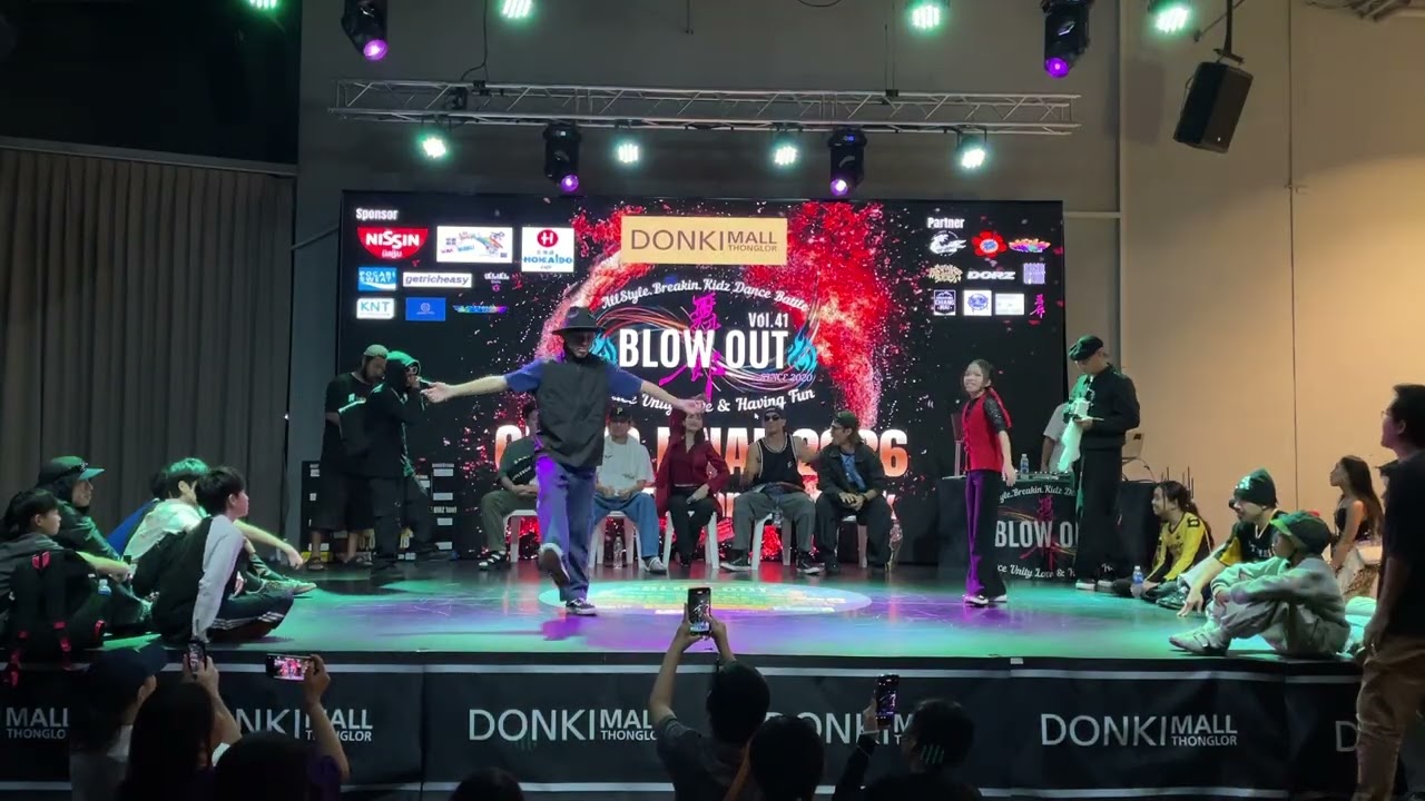BLOWOUT 2026 GrandFinal Allstyle Kidz 1on1 Top4 Mammos vs Sponge Pop!