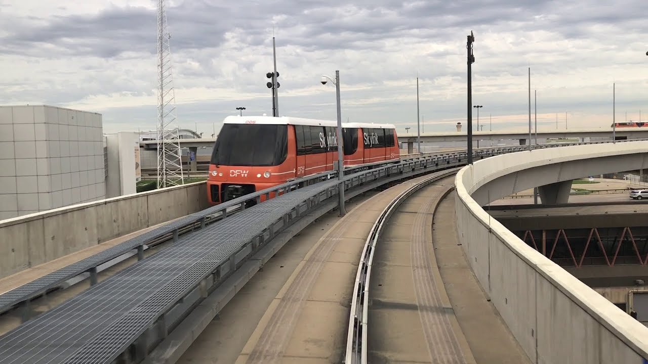Dallas/Fort Worth International Airport DFW Skylink Outer Loop Ride (Counter Clockwise) 5/3/19
