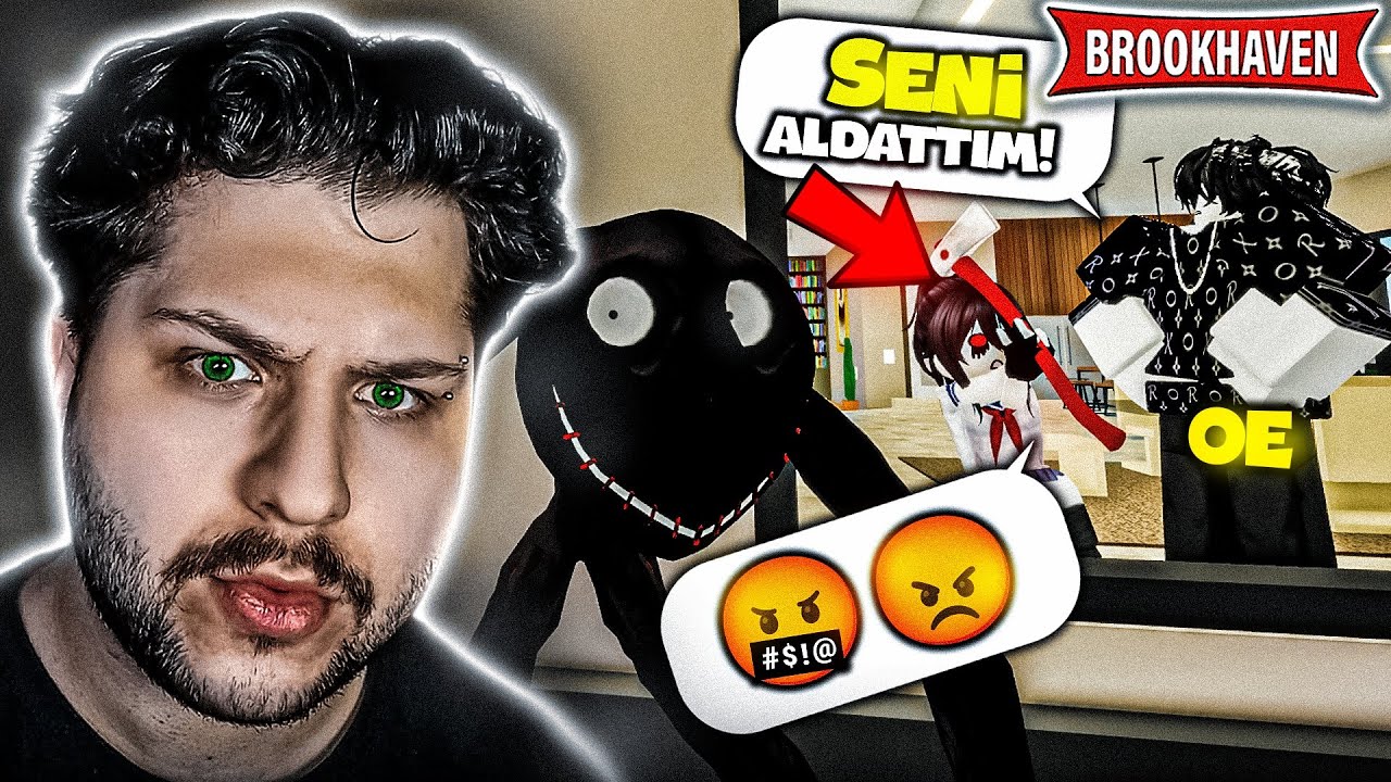 BROOKHAVEN AMA ALDATILAN PSİKOPAT KIZI GİZLİCE İZLEDİM!