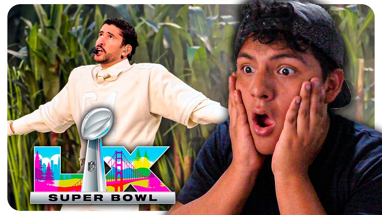 REACCION a BAD BUNNY en el SUPER BOWL LX | AdrianSebas