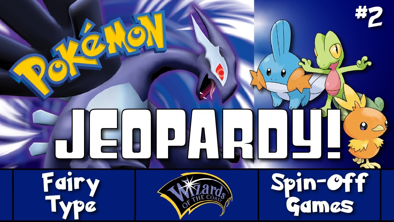 Pokémon Jeopardy - Test your Knowledge with TRICKY Trivia Questions!