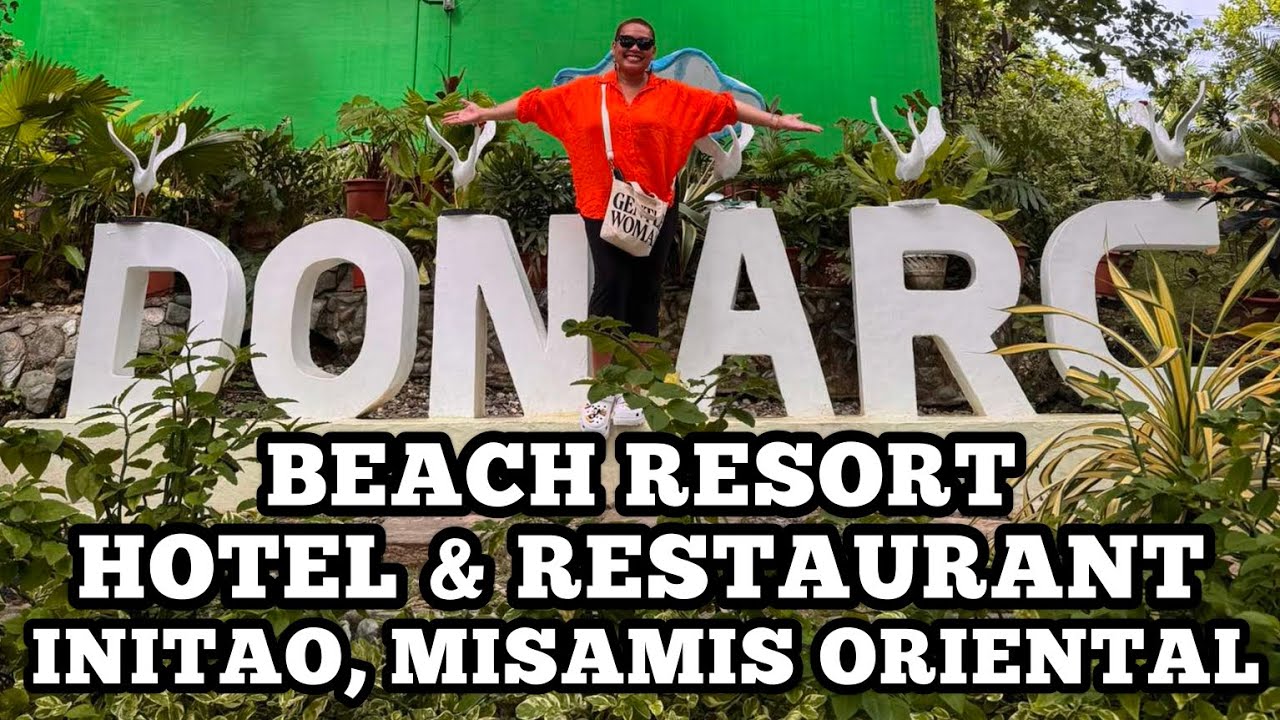 DON ARC BEACH RESORT, HOTEL & RESTAURANT, INITAO, MISAMIS ORIENTAL #whitesand #beachlife #initao