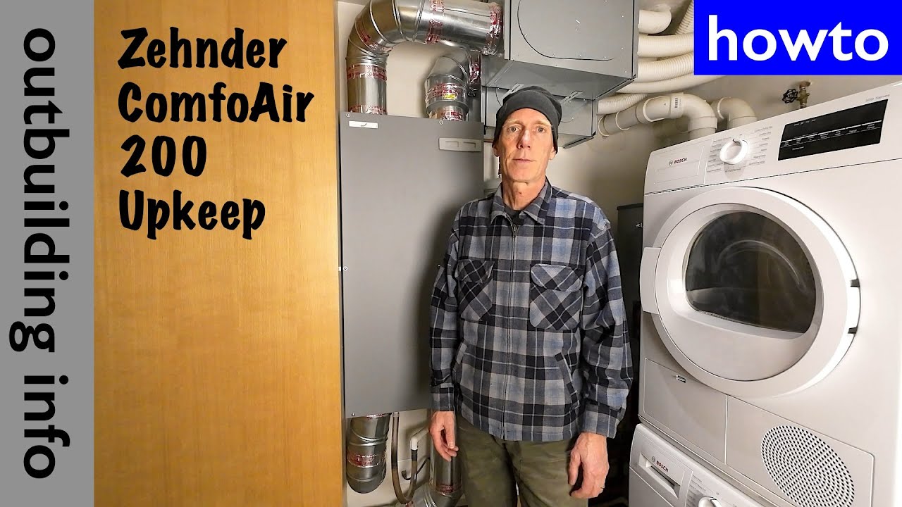 015 - howto - Zehnder ComfoAir 200 HRV DIY maintenance