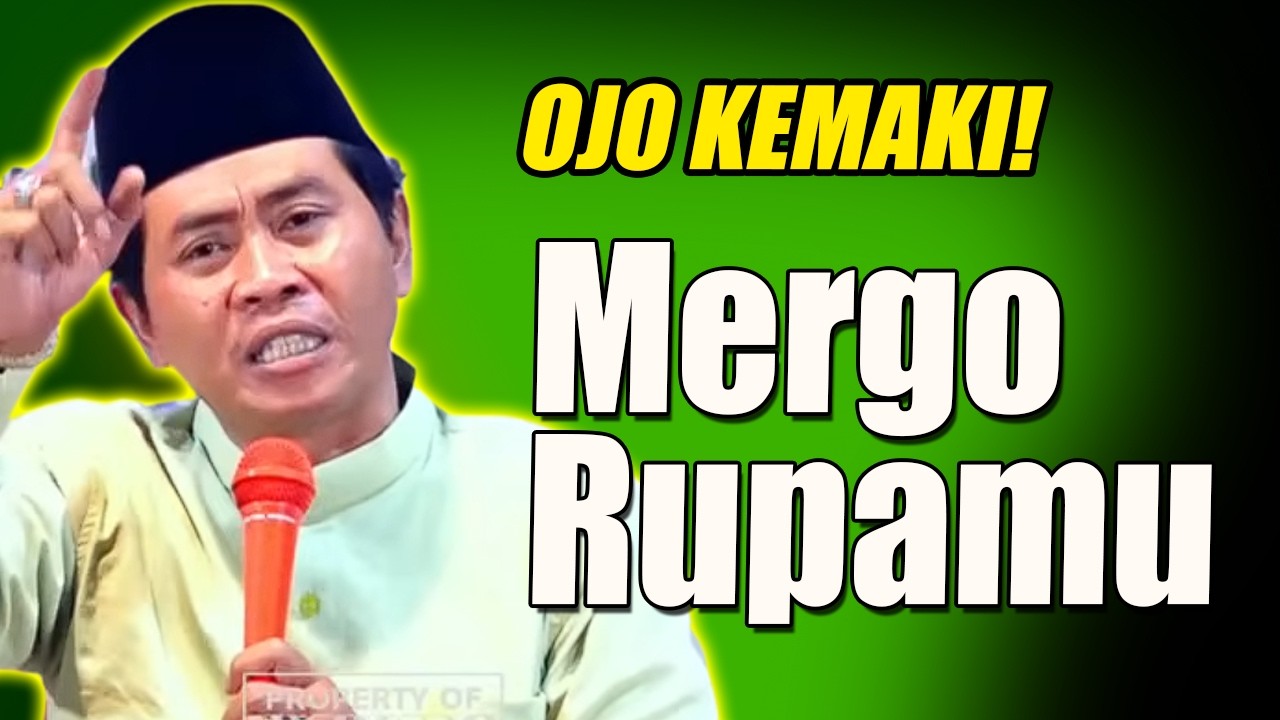 Ojo Bangga Karo Rupamu! Iki Pesan Tegas KH Anwar Zahid