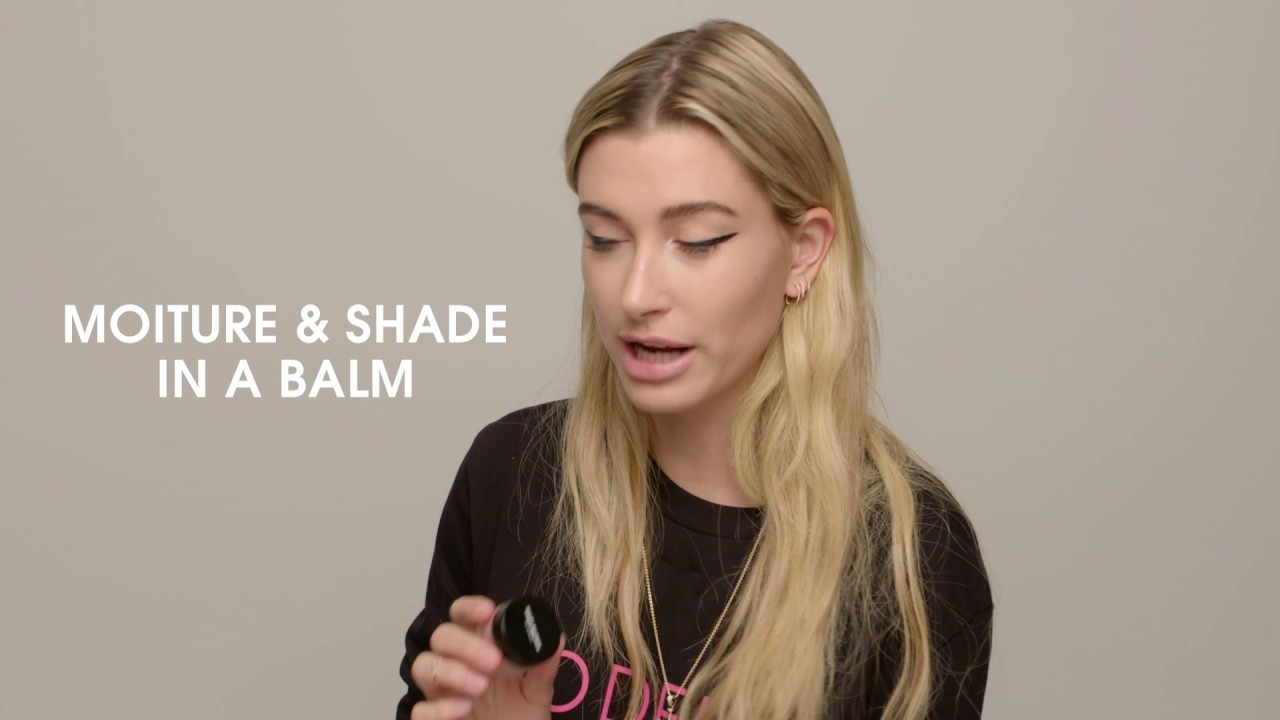 Hailey Baldwin for ModelCo: KISS POT Rose Lip Balm