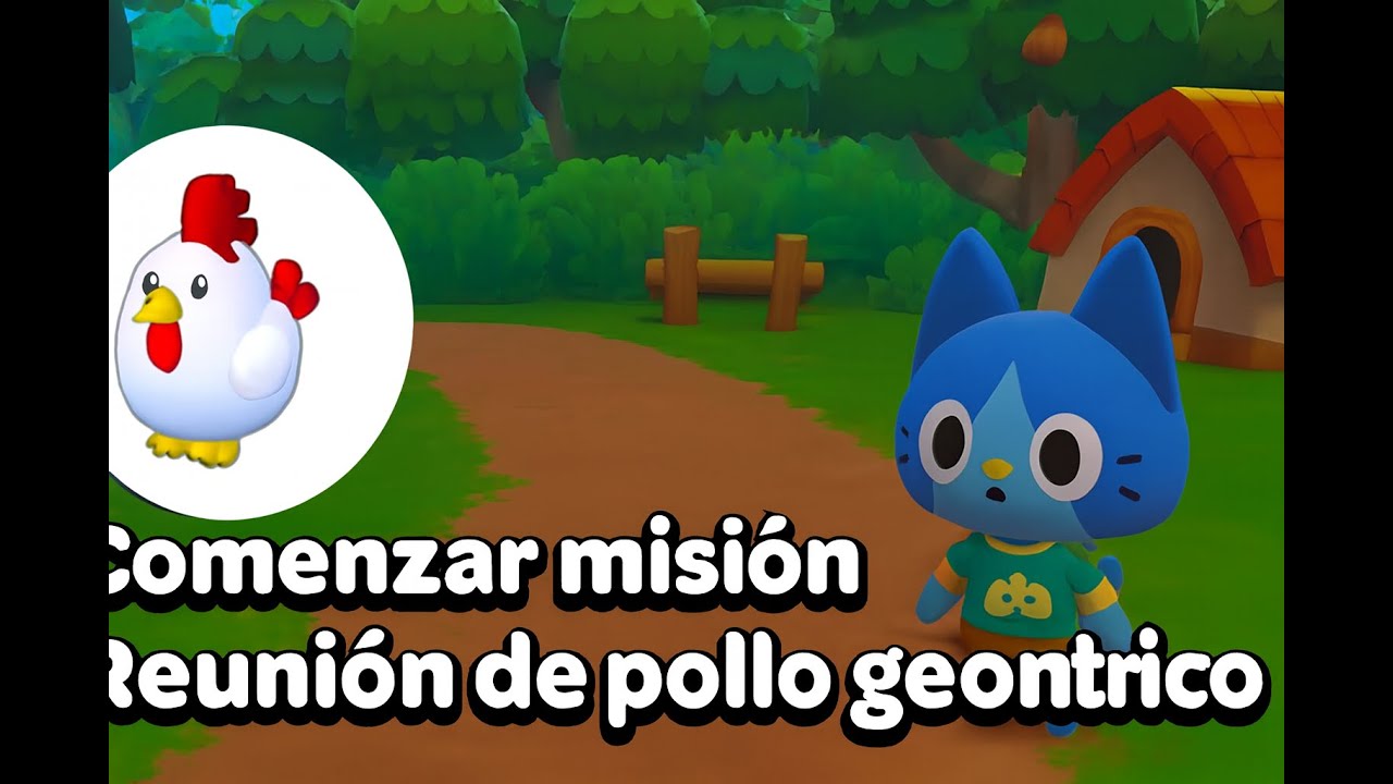 Misión: 🐔 Reunión de pollo geométrico 🐔 | Hello Kitty Island Adventure | Gameplay en Español