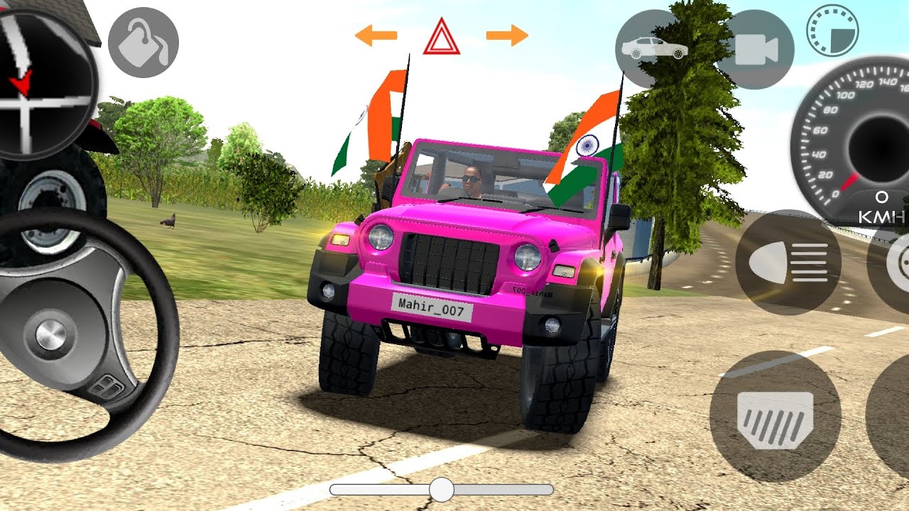 Pink 🩷 Thar 😈 Indian Car Simulator 2026 | Real India Driving Experience 🇮🇳 
