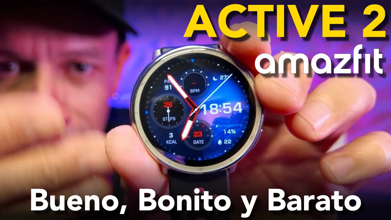 Bueno, bonito y barato 🔥 Amazfit ACTIVE 2 reseña