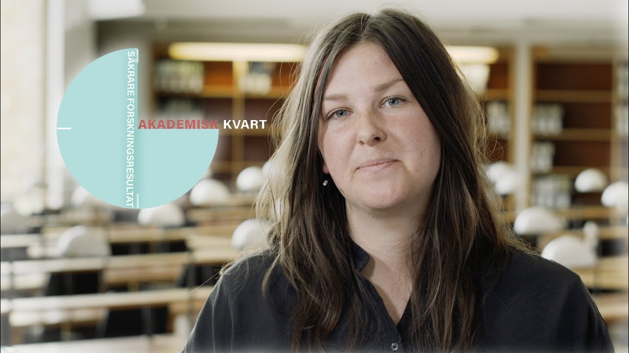 Akademisk kvart: Effektivare forskning och säkrare forskningsresultat