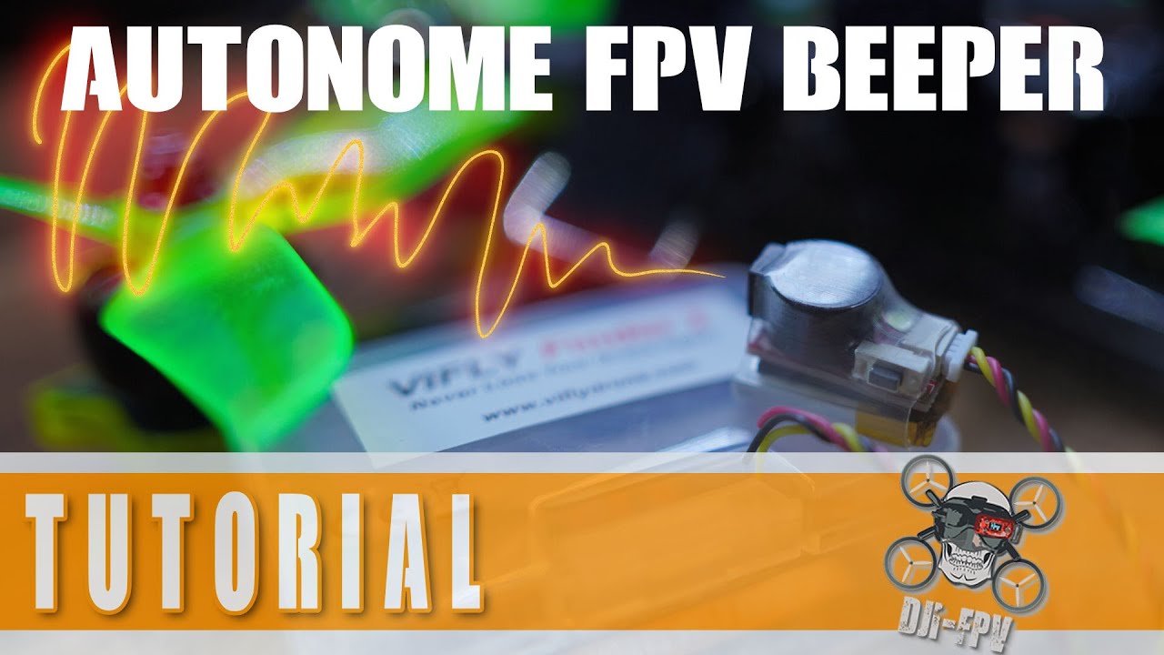 Vivly Finder 2 - Autonome Beeper für FPV Drohne anbringen  ( #DJIFPVDE | #FPV | #Drohne)