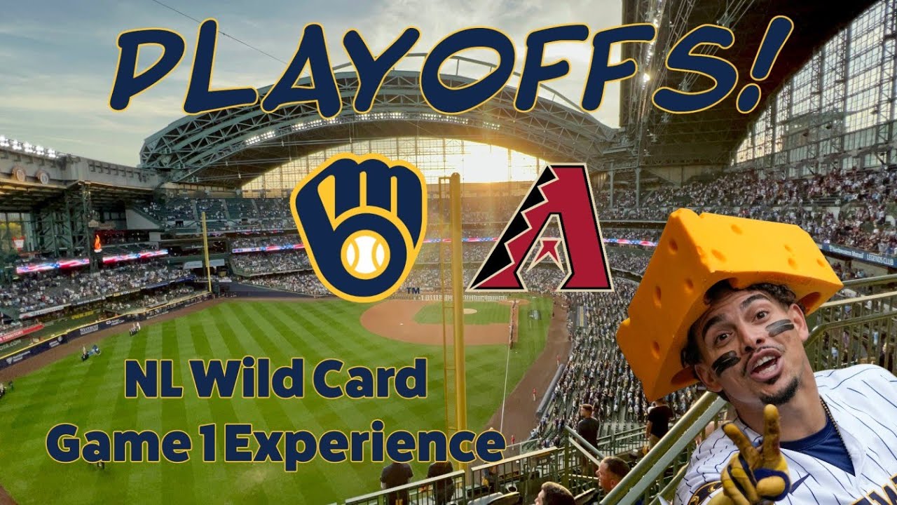 PLAYOFF TIME! Milwaukee Brewers vs. Arizona Diamondbacks - NL Wild Card Game 1 2023