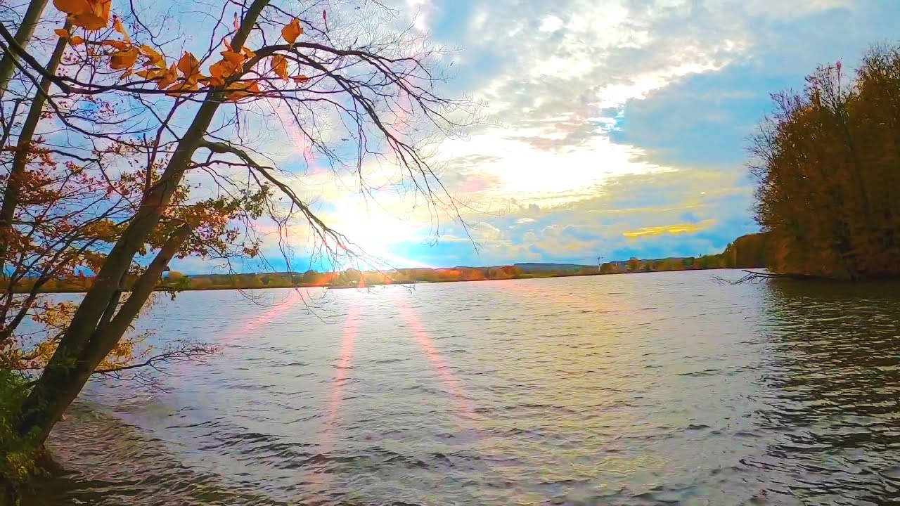 🍁🍁🍁 Herbststimmung am Bahnwald Schwerte / Stausee Hengsen 🍂🍂🍂