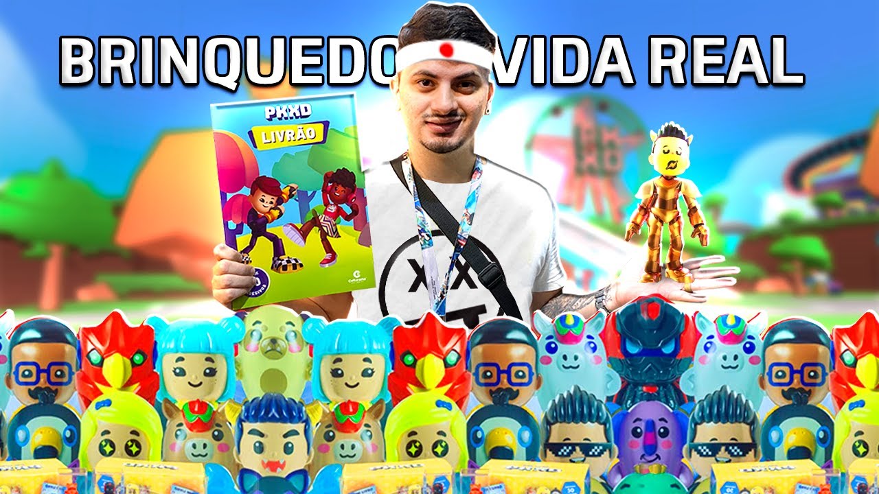 GANHEI OS NOVOS BRINQUEDOS DO PK XD NA VIDA REAL