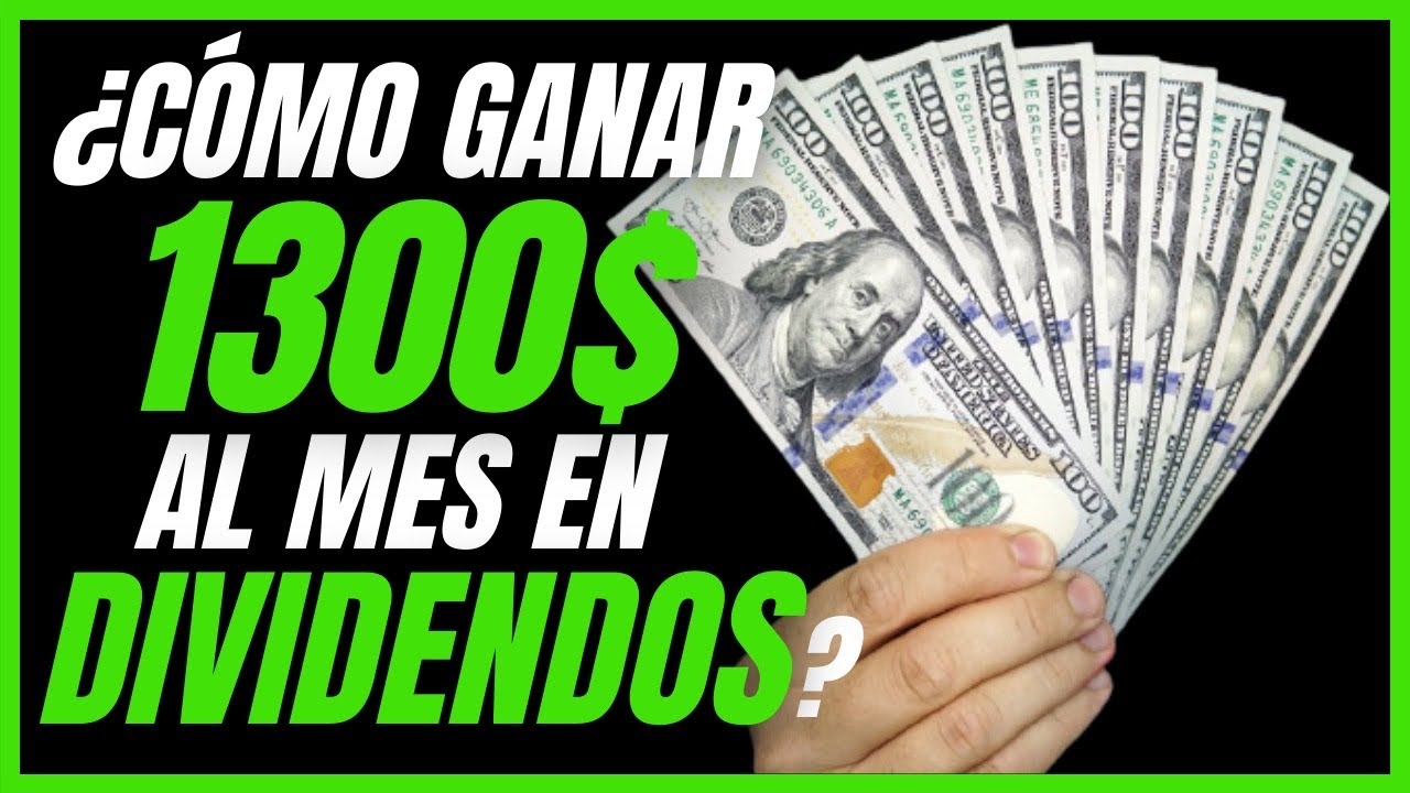 😱💎Cómo INVERTIR en DIVIDENDOS y GANAR 1300$?💥+3 OPORTUNIDADES en ACCIONES de DIVIDENDO💥