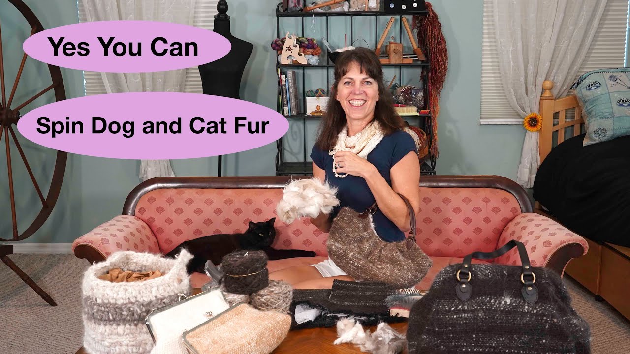 Making Yarn from Dog and Cat Fur