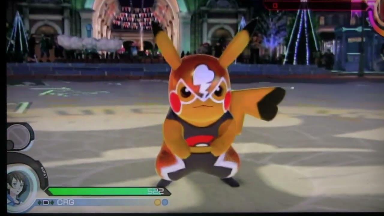 Masked Pikachu vs Pikachu – Calm Pokémon Battle Exhibition