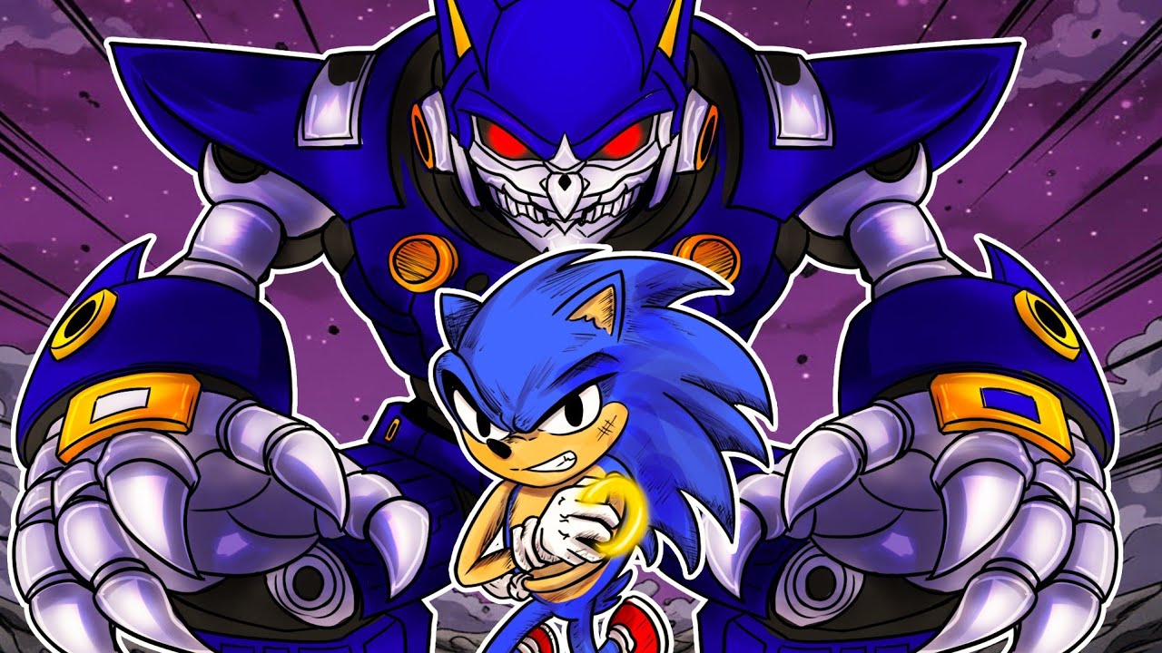 Метал Соник набрасывается на меня лапами! (SonicManiaЧасть3)