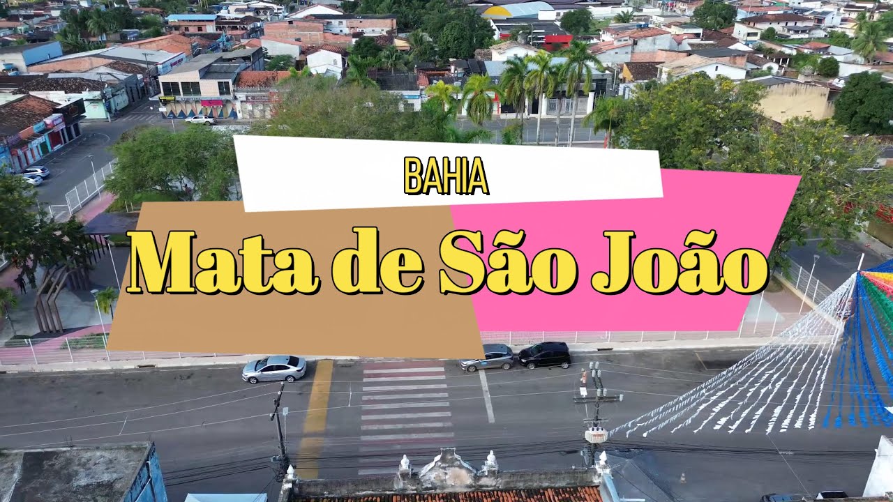 Sobrevoando com o Drone DJI a Cidade de Mata de São João localizada no Estado da Bahia.