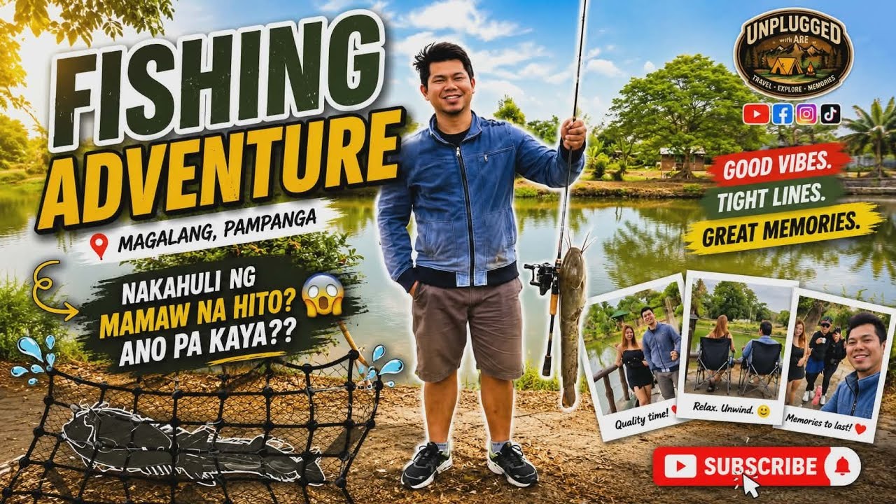 Fishing Adventures @ Magalang, Pampanga! Nakahuli ng Mamaw na Hito?! 