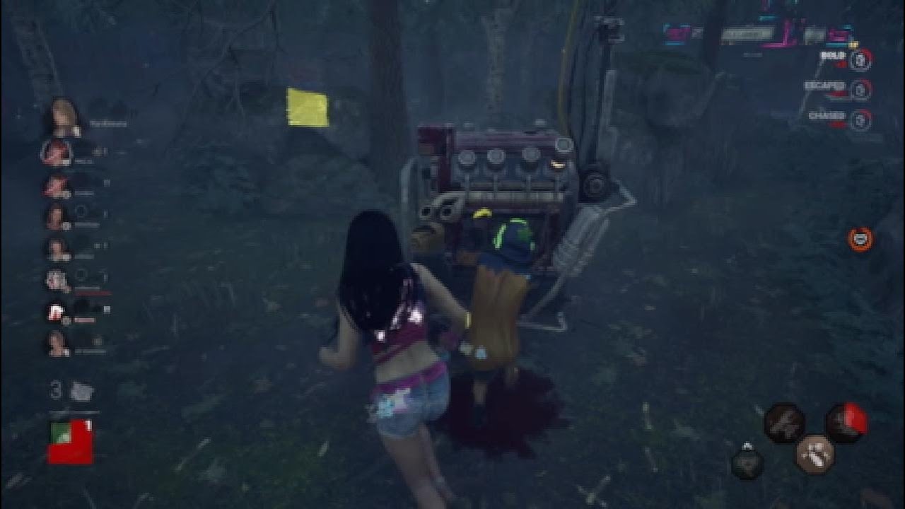 Dead By Daylight Survivor Gameplay 2V8 (No Commentary Gameplay)