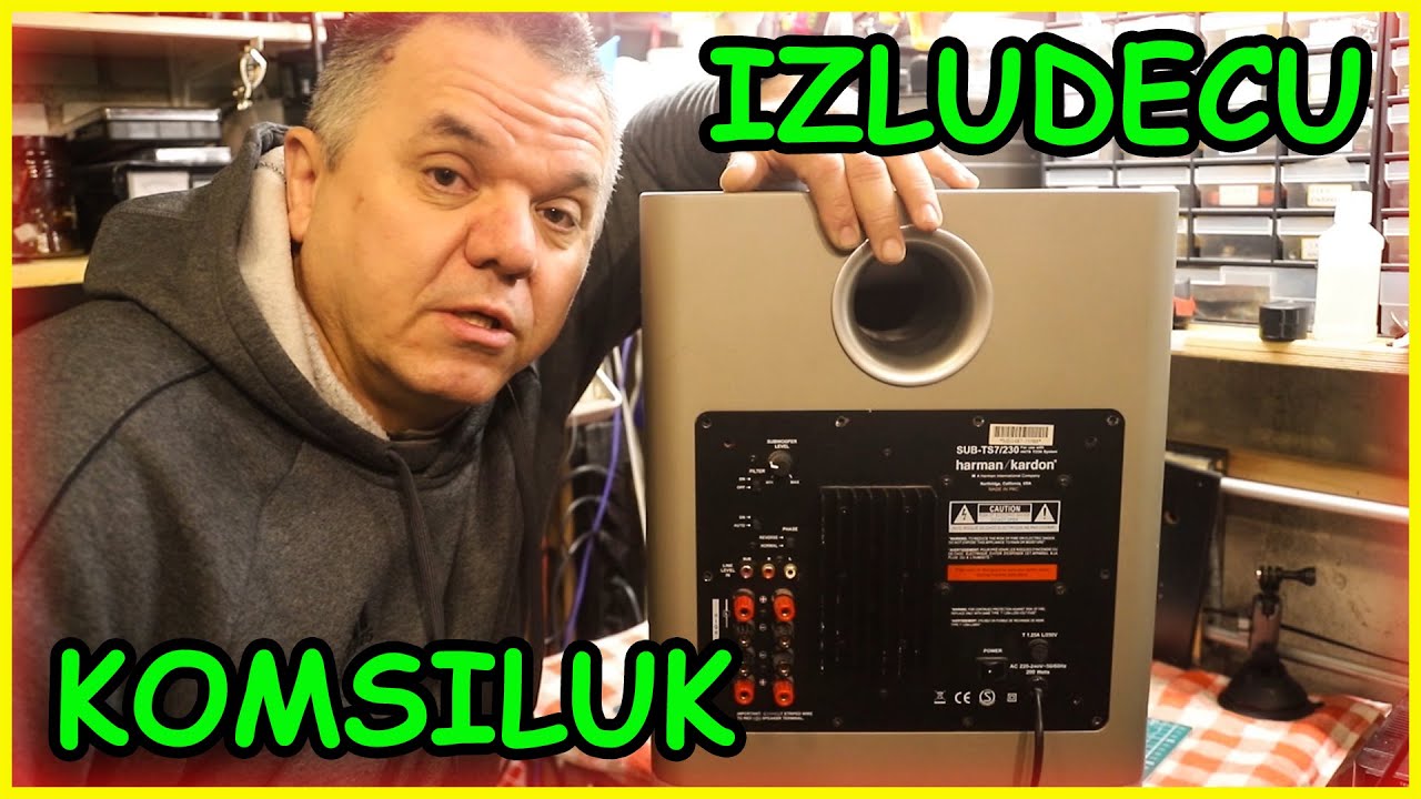 Subwoofer iz snova kod mene na popravci.
