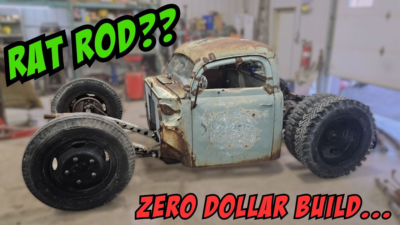 Постройка Ford Rat Rod 51 года с нулевым бюджетом!