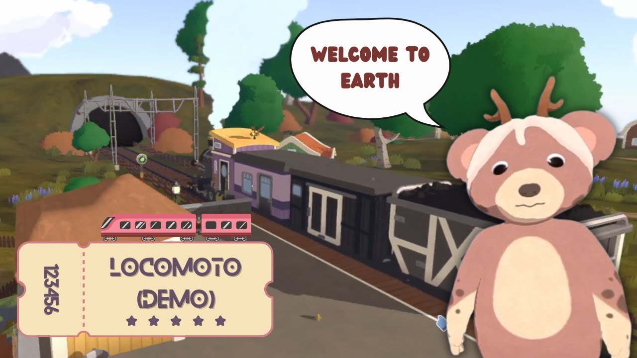Train Simulator but Better? | Locomoto (Demo) Review