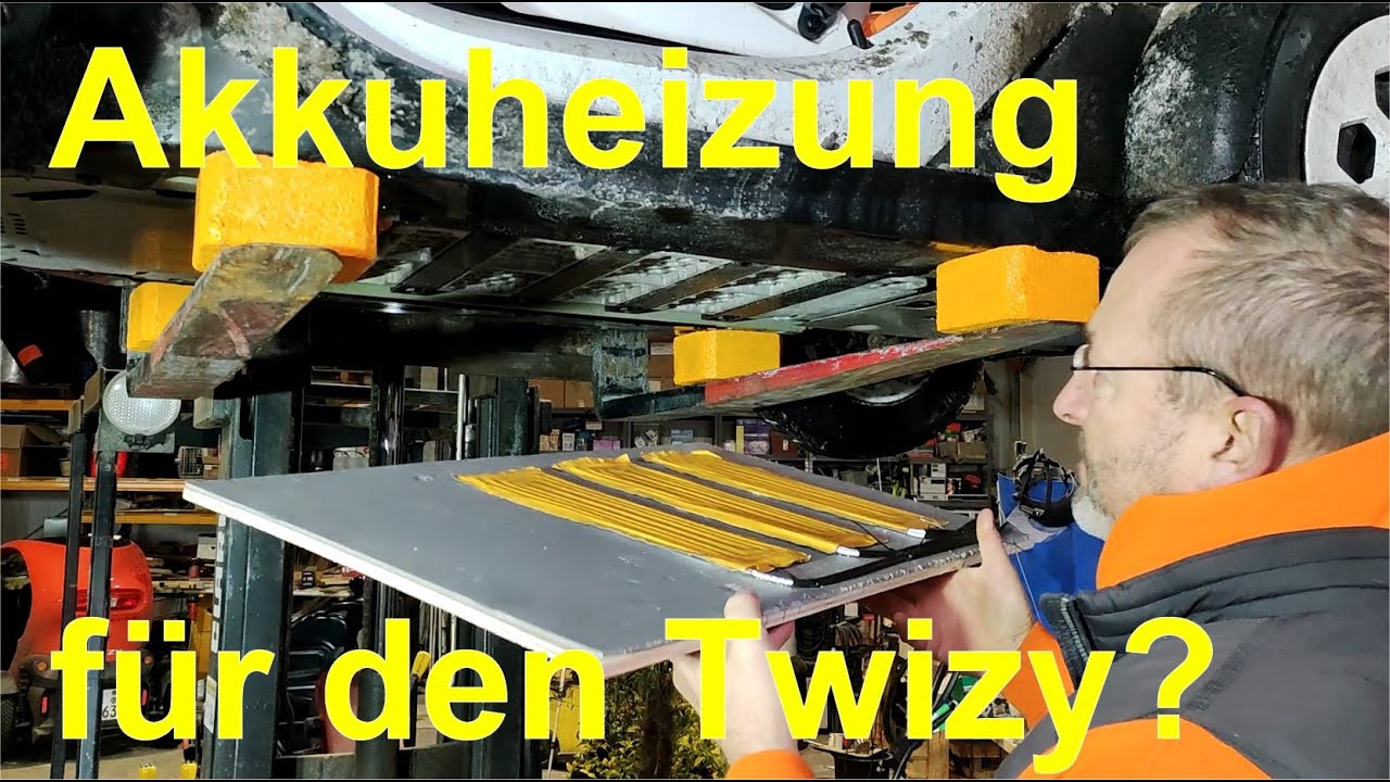 Akkuheizung für den Twizy... ein Feldversuch.