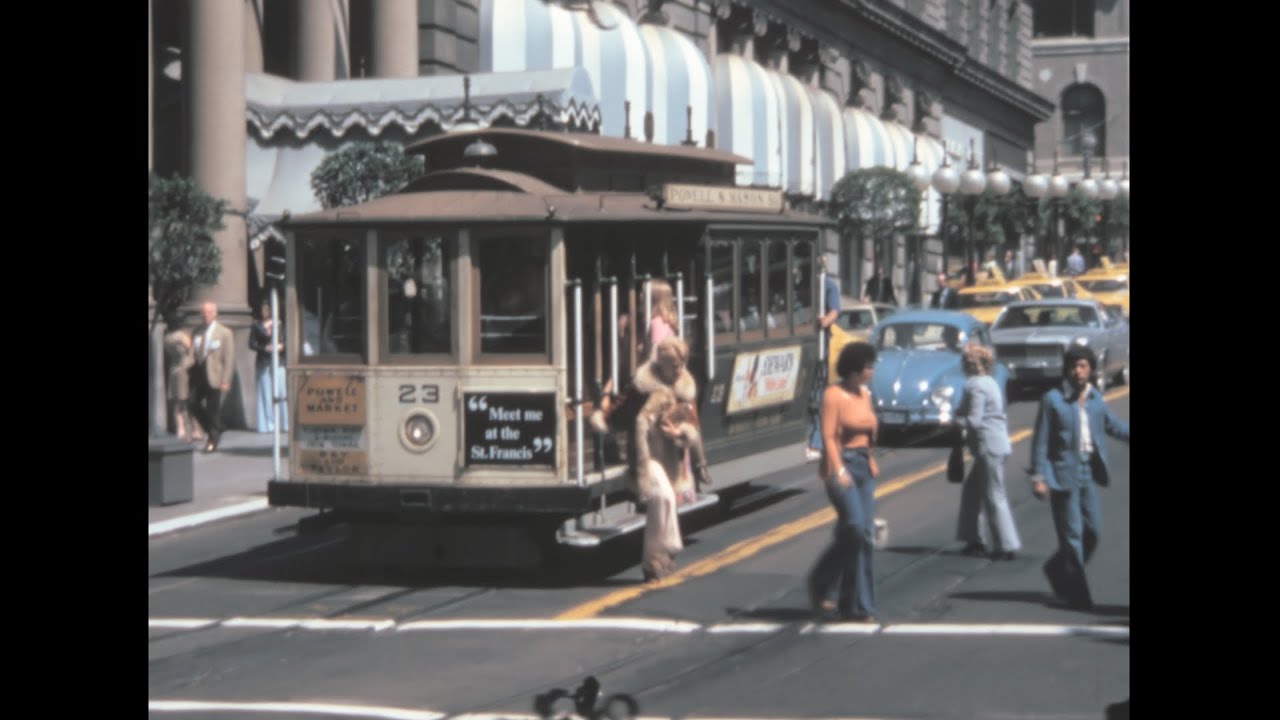 San Francisco 1975 archive footage